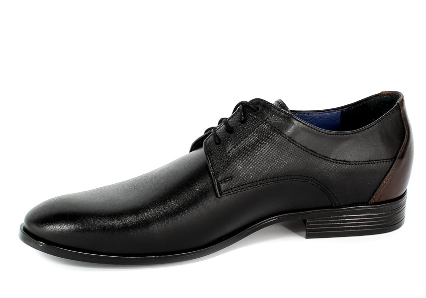 Półbuty Euro moda Nko 1677 Czarny D-4