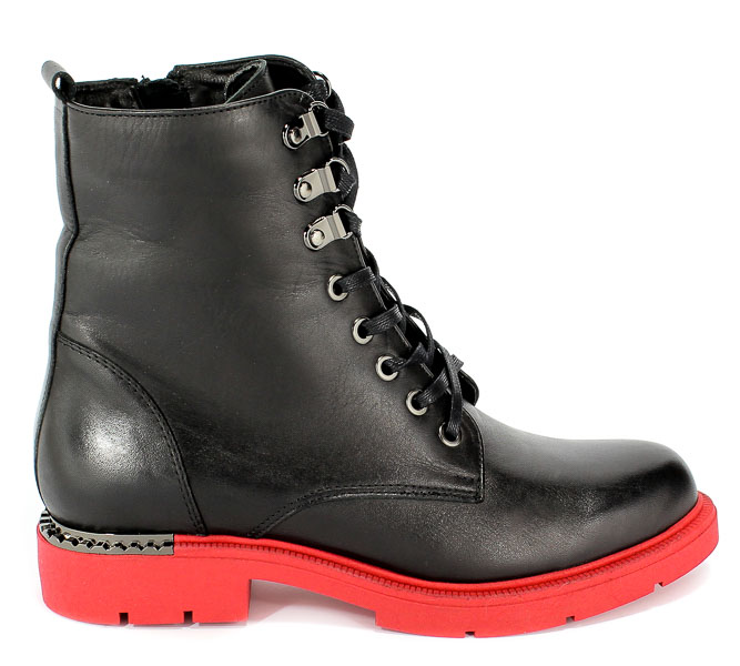Botki CheBello 2143-002-000-MIC-S02 Czarny