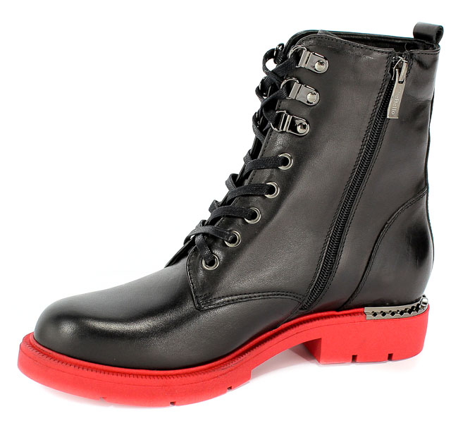 Botki CheBello 2143-002-000-MIC-S02 Czarny