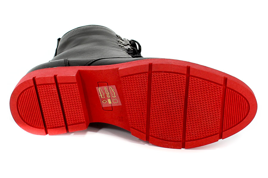 Botki CheBello 2143-002-000-MIC-S02 Czarny
