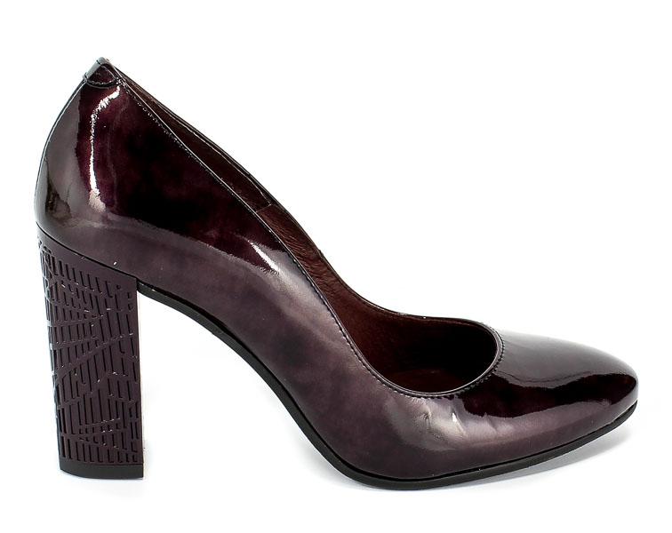 Czółenka Łukasz 2765 Shadow Bordo