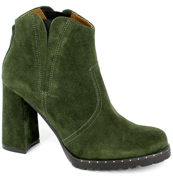 Botki Solo Femme 26531-35-G73/000-13-00 Zielony