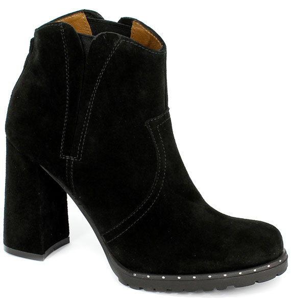 Botki Solo Femme 26531-35-G70/000-13-00 Czarny
