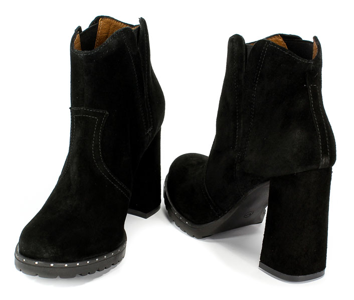 Botki Solo Femme 26531-35-G70/000-13-00 Czarny
