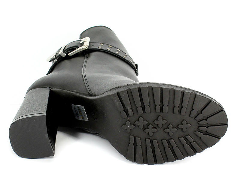Botki Solo Femme 26535-35-883/000-02-00 Czarny