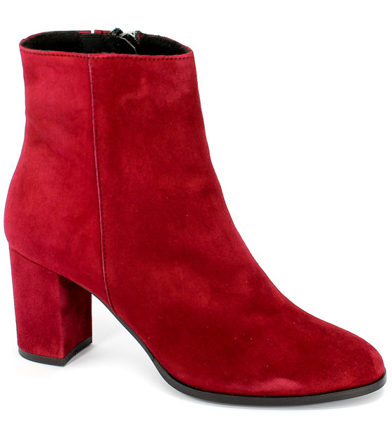 Botki Uncome 23076 Bordo