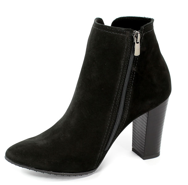 Botki Silwano W-788 Czarny Nubuk