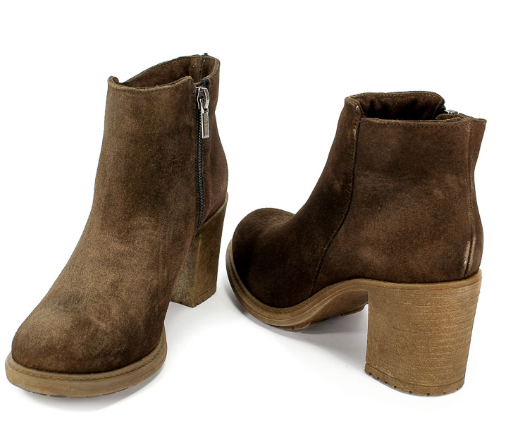 Botki Lan-Kars FW192-2-Wel Brąz
