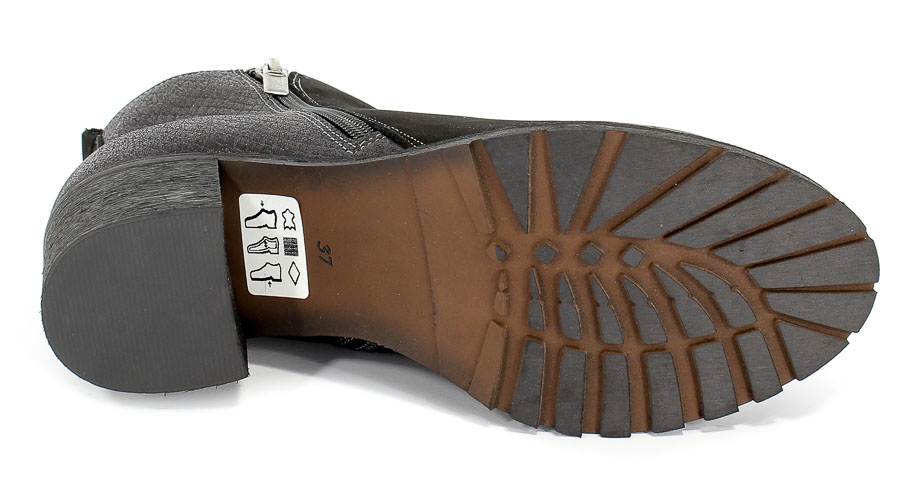 Botki Lan-Kars C150-1-NUB-L-50 Czarny