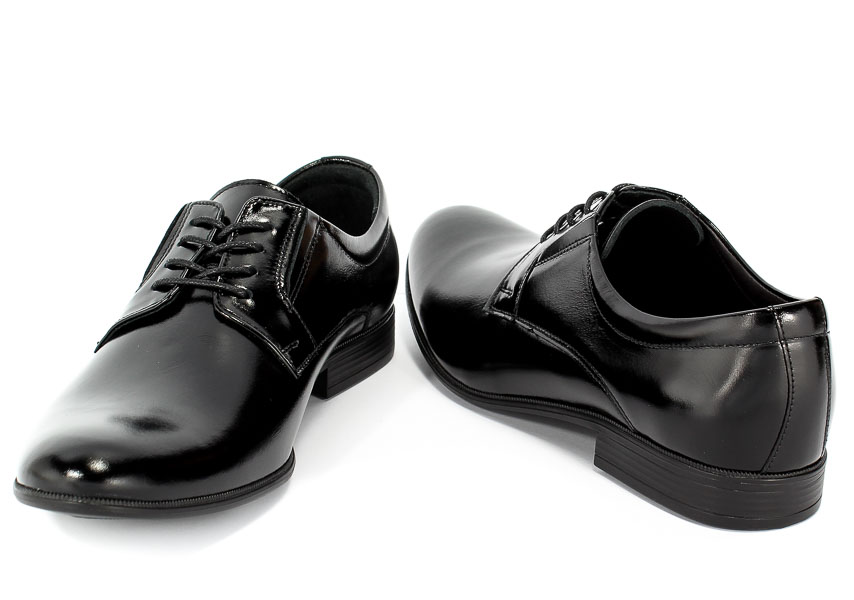 Półbuty Euro Moda Tap Ah-5575/.-181-181-136 Black