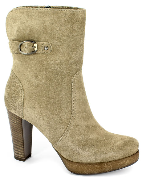 Botki Euro Moda Ro 367 Beż