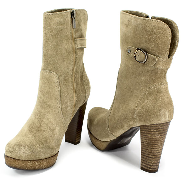 Botki Euro Moda Ro 367 Beż