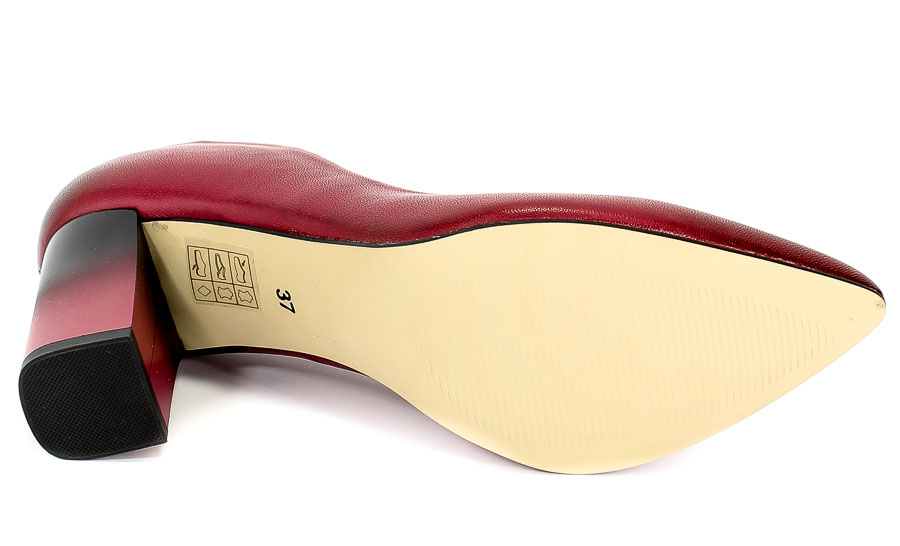 Czółenka Kaniowski K-3981/616 Bordo