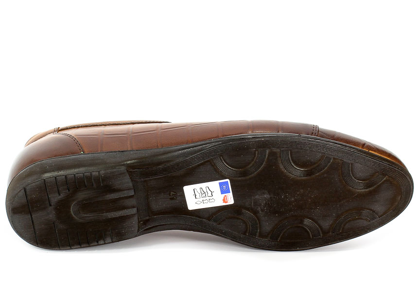 Półbuty Euro Moda ST 402 Rudy 163 KK/TR