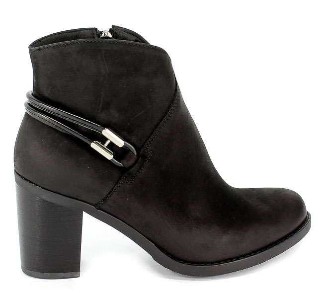 Botki Gamis 3508 Czarny Nubuk