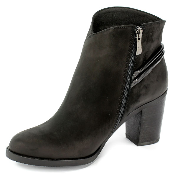 Botki Gamis 3508 Czarny Nubuk