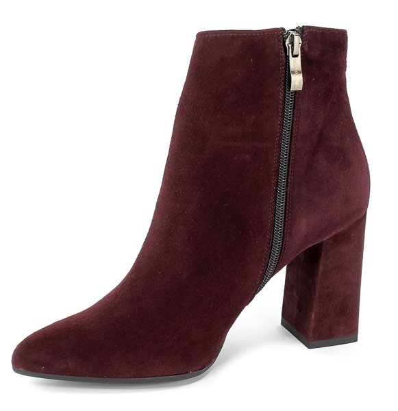 Botki Bravo Moda 2082 Sliwka Zamsz