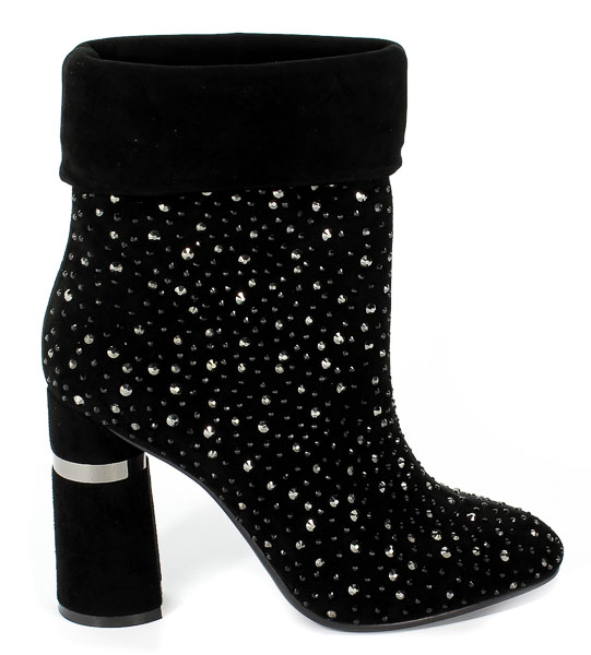 Botki Sca'viola F-102 Black Suede