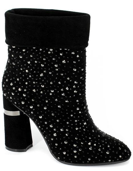 Botki Sca'viola F-102 Black Suede
