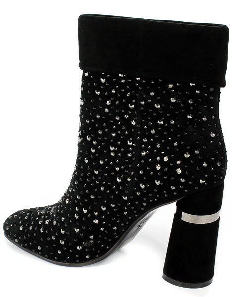Botki Sca'viola F-102 Black Suede