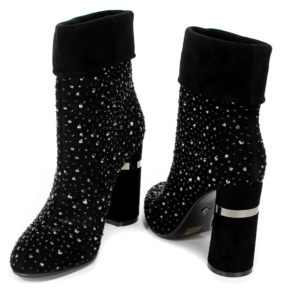 Botki Sca'viola F-102 Black Suede