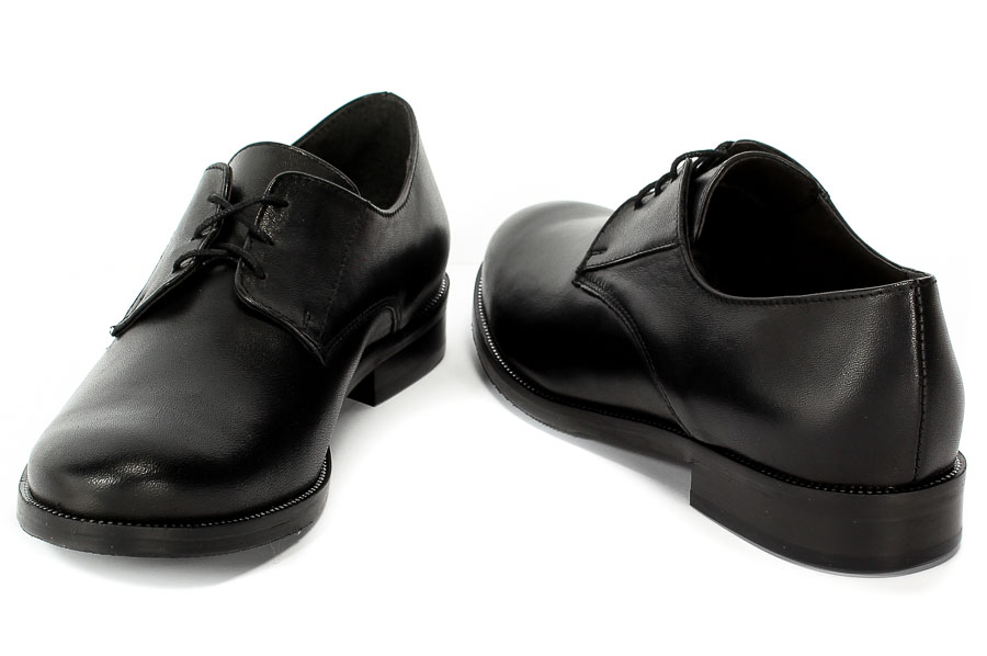 Półbuty Uncome 27104 Nero