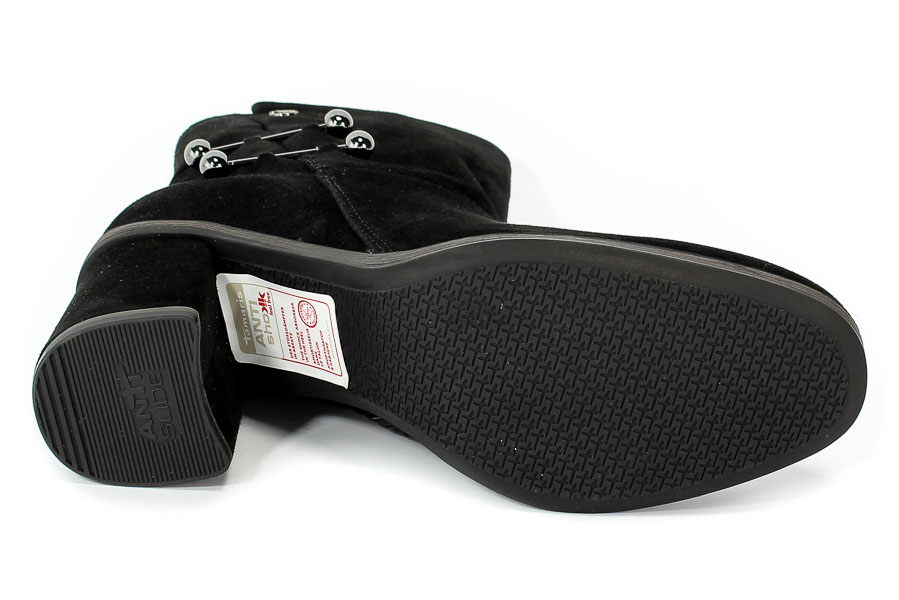 Botki Tamaris 1-25315-21 001 Black