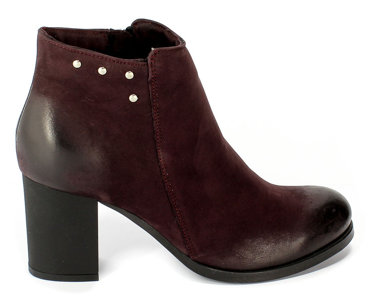 Botki Lan-Kars G196-299 Nubuk Bordo