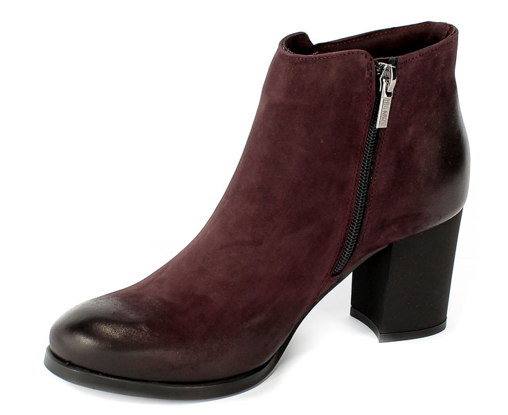 Botki Lan-Kars G196-299 Nubuk Bordo