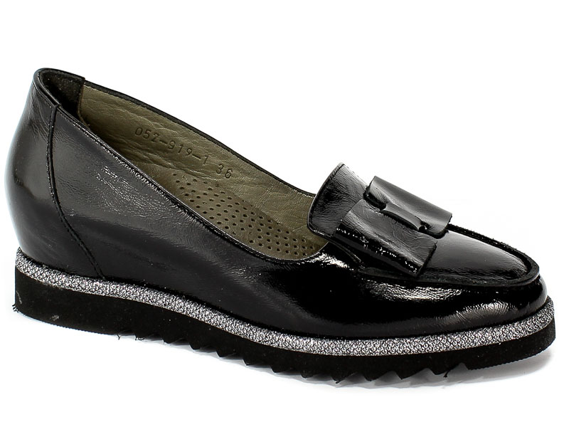 Półbuty Boccato 0052-919 18K 55 Black Patent