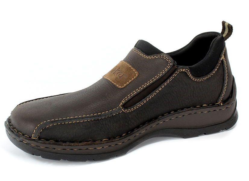 Półbuty Rieker 05363-25 Brown Combination