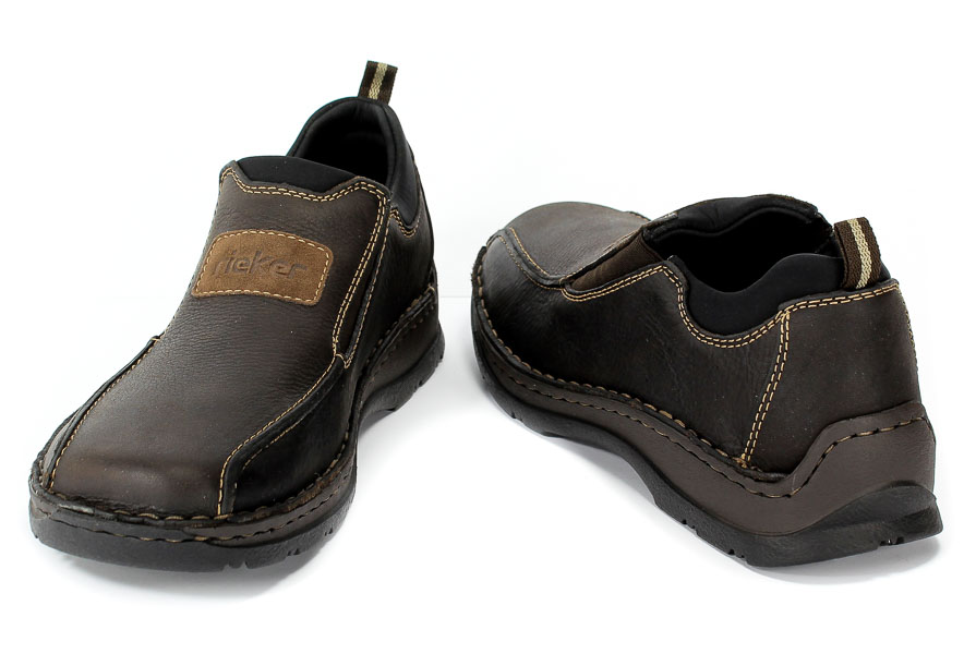 Półbuty Rieker 05363-25 Brown Combination