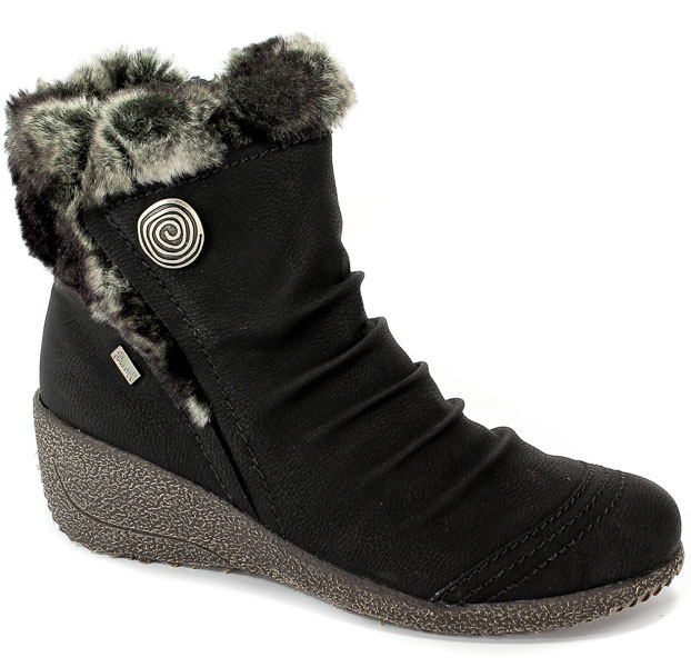 Trzewiki Rieker Y0363-01 Black Combination