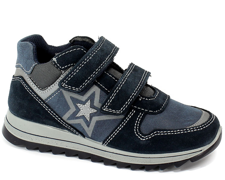 Półbuty Primigi 2390122 Scamos/S.Avirex/Navy r.31-35