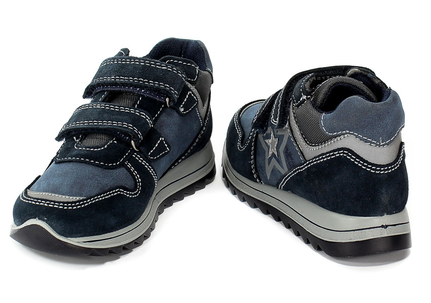 Półbuty Primigi 2390122 Scamos/S.Avirex/Navy r.31-35
