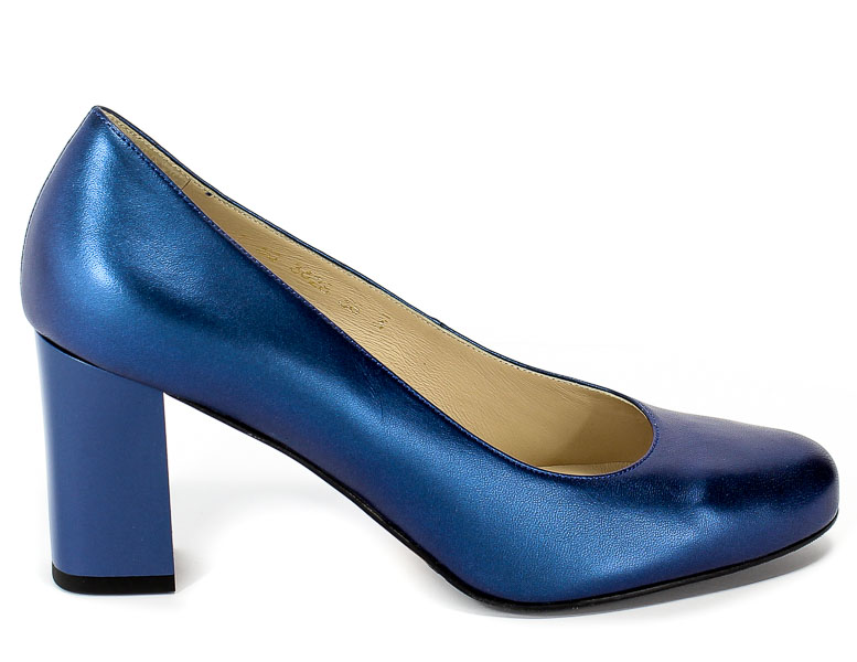 Czółenka Anis 3628 Blue Perlata