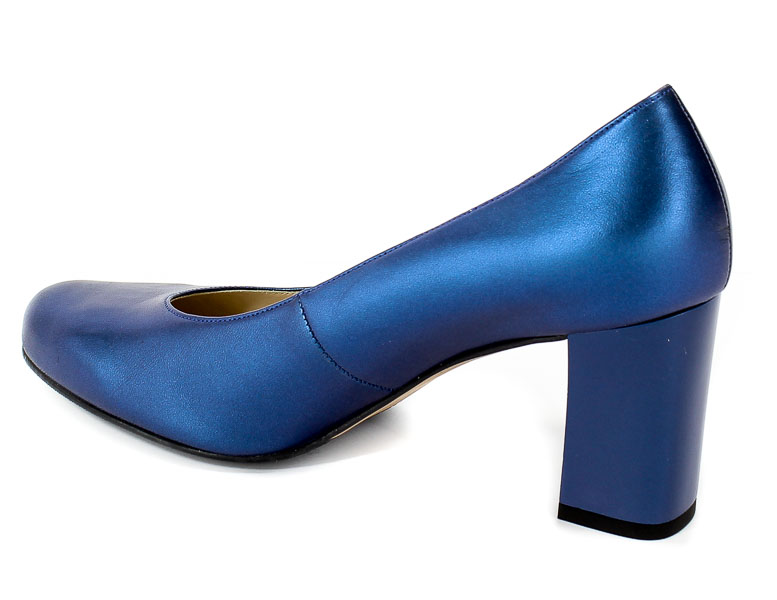 Czółenka Anis 3628 Blue Perlata