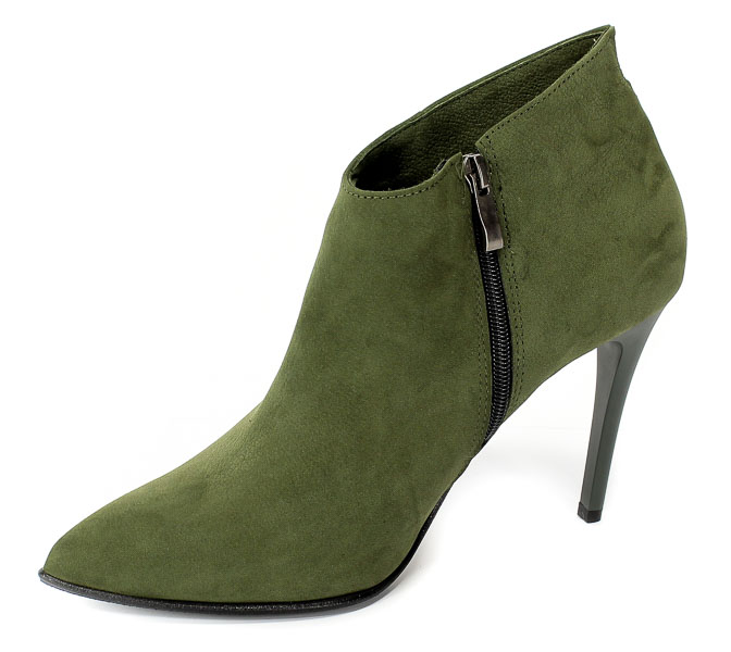 Botki Lewski 2526 Khaki Nubuk