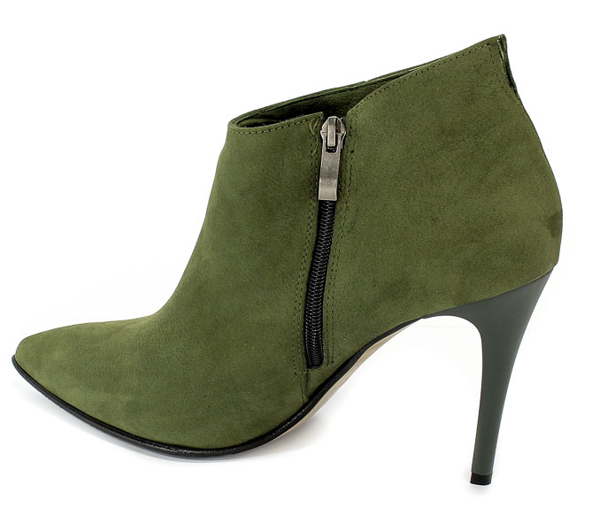 Botki Lewski 2526 Khaki Nubuk