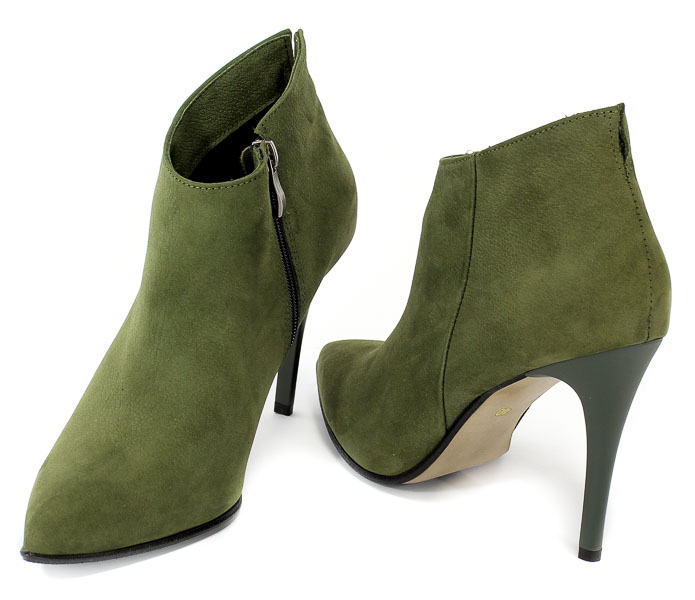 Botki Lewski 2526 Khaki Nubuk