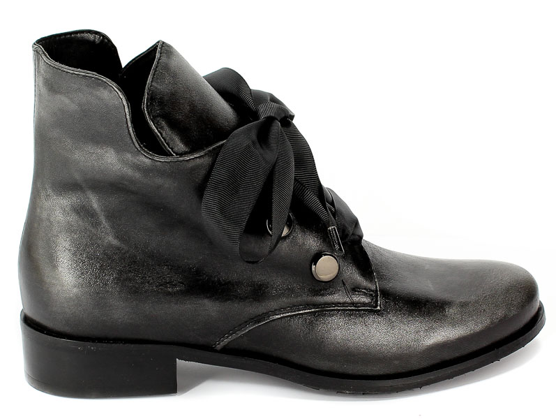 Trzewiki Eksbut 78-5182-E04-1G Czarny/Srebro