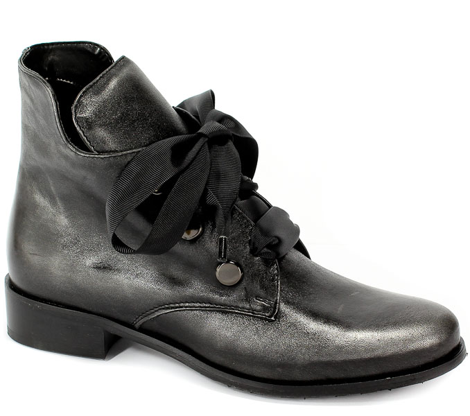 Trzewiki Eksbut 78-5182-E04-1G Czarny/Srebro