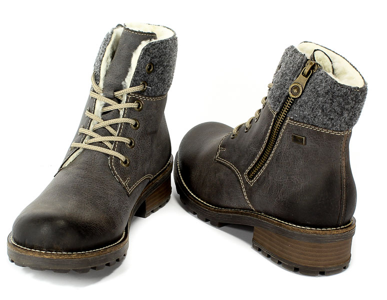 Trzewiki Rieker Z0441-45 Grey Combination