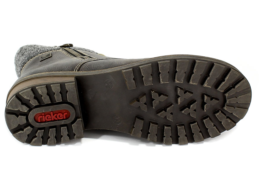 Trzewiki Rieker Z0441-45 Grey Combination