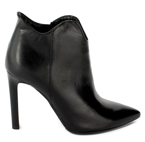 Botki Bravo Moda 2109 Czarna Skóra
