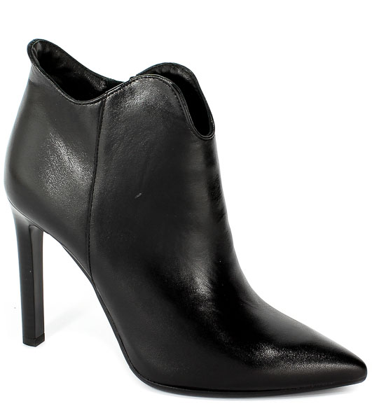 Botki Bravo Moda 2109 Czarna Skóra