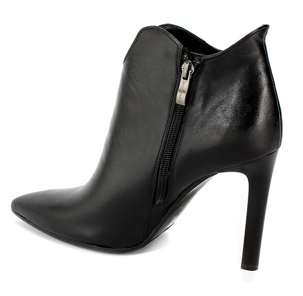 Botki Bravo Moda 2109 Czarna Skóra