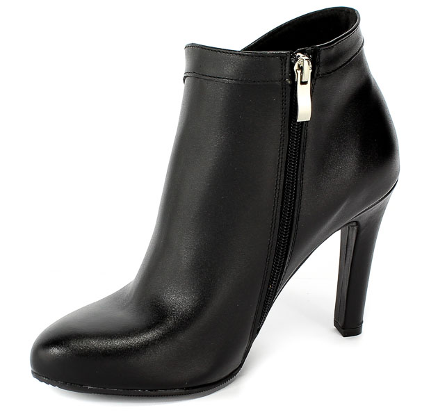 Botki Cortesini Z01138 Skóra Czarny