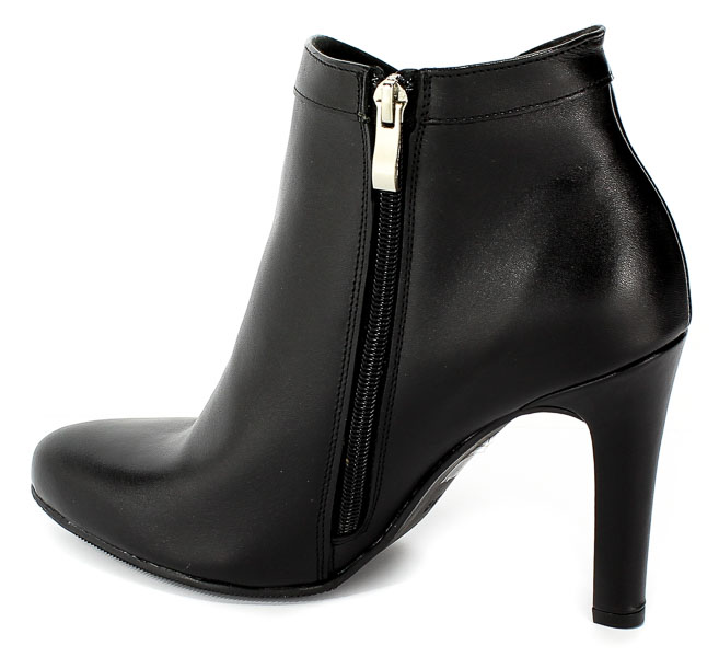 Botki Cortesini Z01138 Skóra Czarny