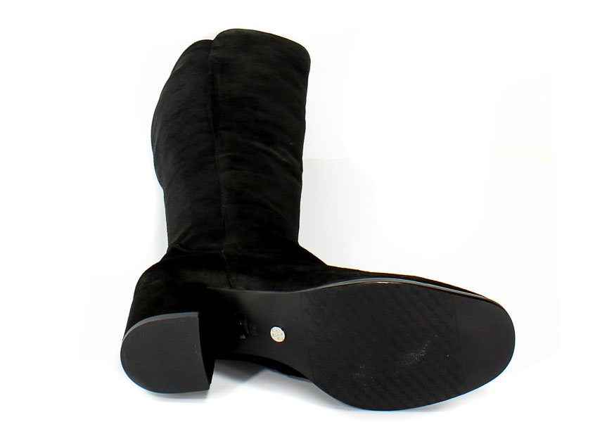 Kozaki Solo Femme 87504-01-G70/H87-01-00 Czarny